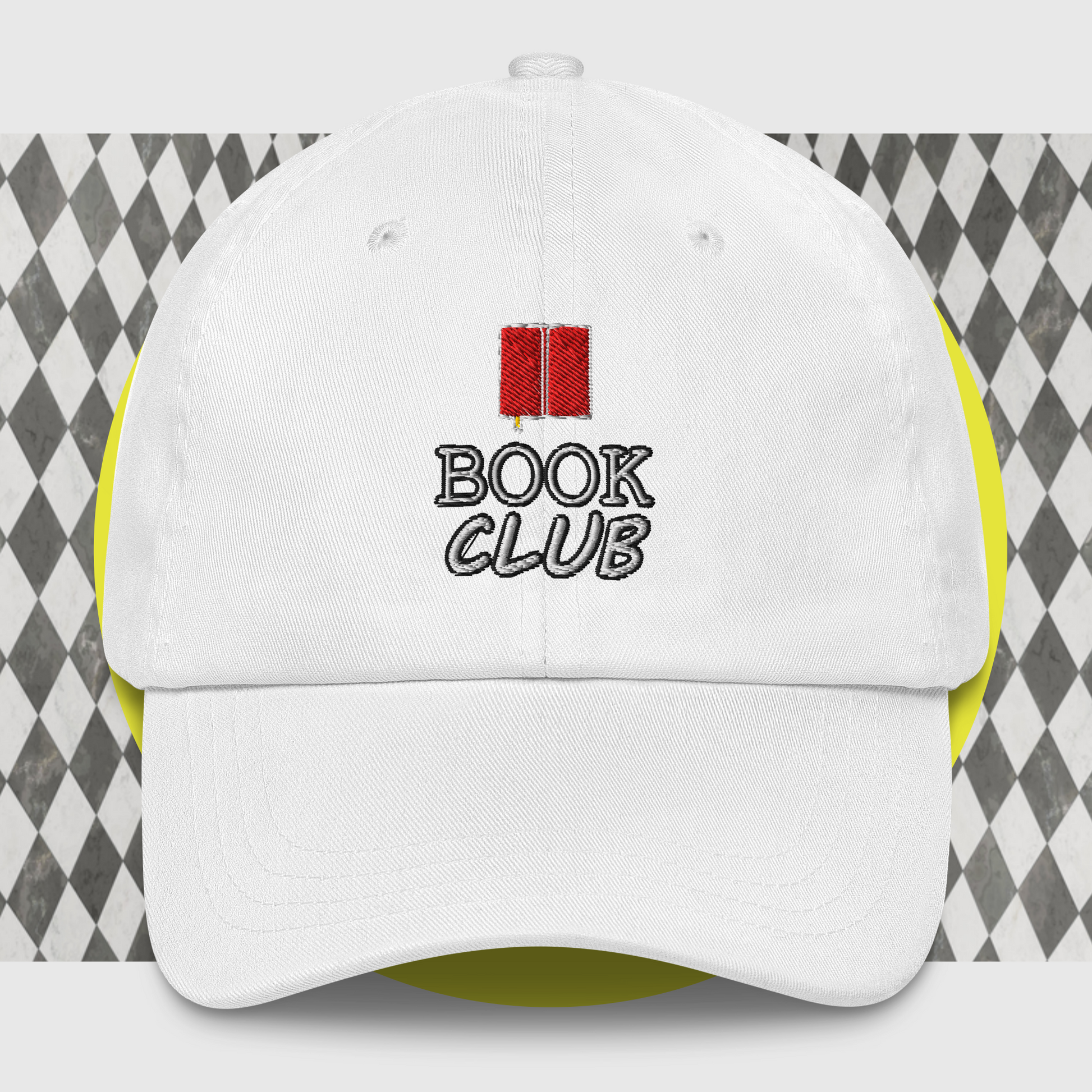 Embroidered Book Club Hat