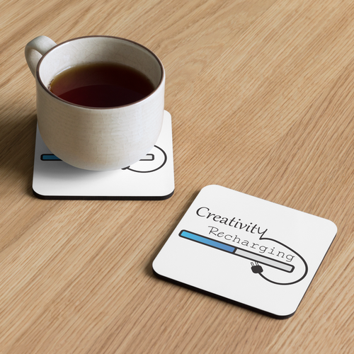 Creativity Recharging Coaster | Gift For Artists and Creatives